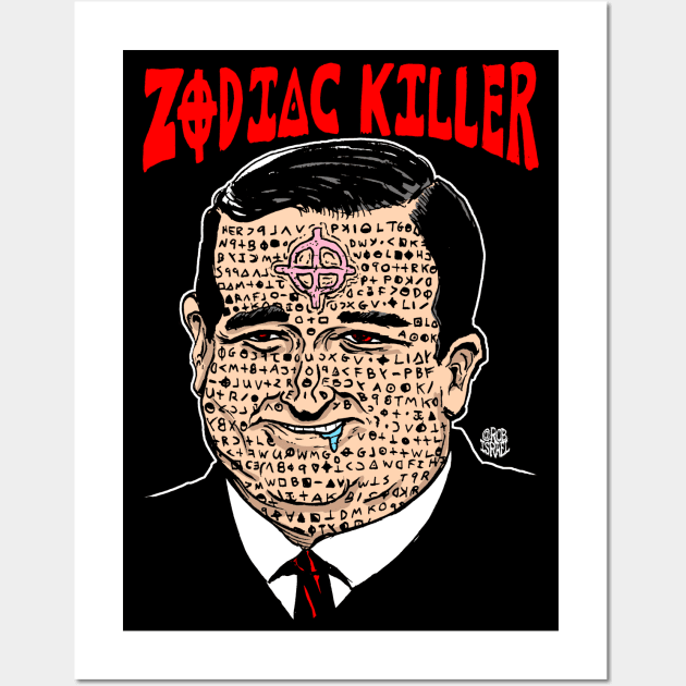 Zodiac Killer Wall Art by Robisrael